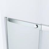 110 x 150 cm Badewannenaufsatz Schiebetür Duschabtrennung Glas Badewanne Duschwand Glaswand Trennwand Glas aus Sicherheitsglas mit Lotuseffekt Beschichtung