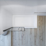 Badewannenaufsatz ohne bohren Schwarz matt Dekor Kariert 80 x 140 cm Black Style Duschtrennwand für Badewanne Duschwand Glas Dusche