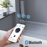 LED Badspiegel Badezimmerspiegel mit Beleuchtung Bluetooth Lautsprecher Schminkspiegel 100x70 DALES Typ E | Touch Sensor Dimmbar Antibeschlag Kaltweiß 6400K