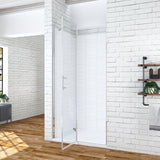80 cm Duschtür Nische Glas Drehtür Scharniertür Dusche Nischentür Duschabtrennung aus Sicherheitsglas 6mm mit Lotuseffekt-Beschichtung höhe 195 cm