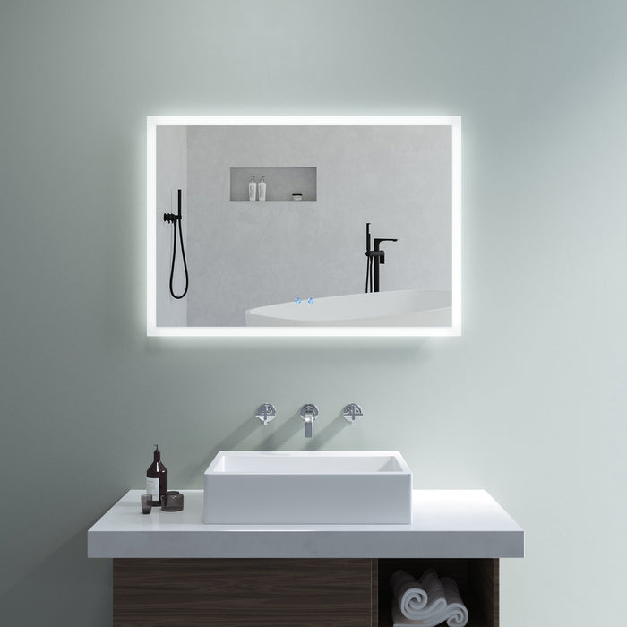 Badspiegel mit LED Beleuchtung Touch Dimmbar - AQUABATOS