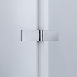 Duschfaltwand Drehfalttür klappbare Duschwand Glas Dusche faltbar 75cm main6