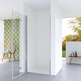 Duschtür Nische Nischentür Dusche Falttür Breite 70 75 80 90 100 120 cm Höhe 187 cm Wandausgleich 15 mm & 5 mm
