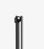 AQUABATOS Paneelheizkörper Mittelanschluss Antrazit Doppellagig 1800x608mm Vertikal 1961 Watt