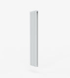 AQUABATOS Paneelheizkörper Mittelanschluss Weiß Doppellagig 1800x304mm Vertikal 981 Watt