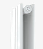 AQUABATOS Paneelheizkörper Mittelanschluss Weiß Doppellagig 1800x608mm Vertikal 1961 Watt
