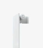 AQUABATOS Paneelheizkörper Mittelanschluss Weiß Einlagig 1800x456mm Vertikal 818 Watt