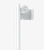 AQUABATOS Paneelheizkörper Mittelanschluss Weiß Einlagig 1800x456mm Vertikal 818 Watt