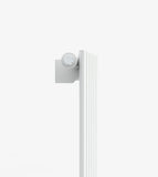 AQUABATOS Paneelheizkörper Mittelanschluss Weiß Einlagig 1800x532mm Vertikal 1226 Watt