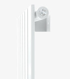 AQUABATOS Paneelheizkörper Mittelanschluss Weiß Einlagig 1800x532mm Vertikal 1226 Watt